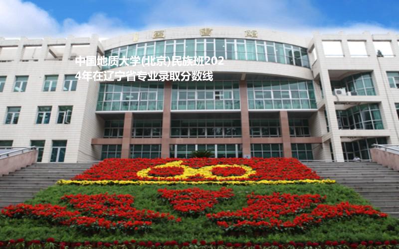 中國地質(zhì)大學(xué)(北京)民族班2024遼寧專業(yè)錄取分?jǐn)?shù)線